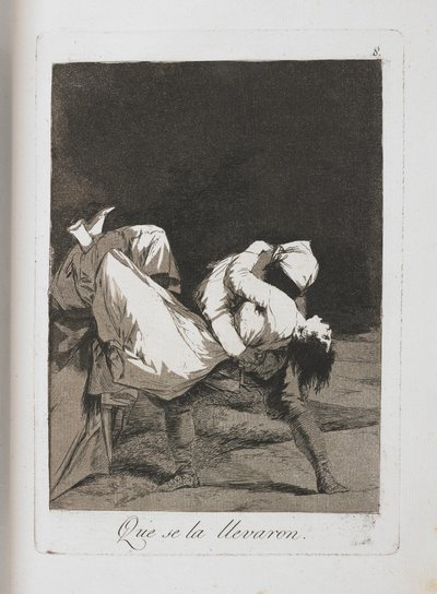 Planche de Los Caprichos, 1797-1798 - Francisco de Goya